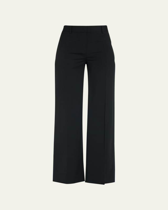 Bany Wide-Leg Wool Pants